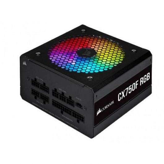Fuente RGB Corsair CX750F (en blanco por 48,98€)