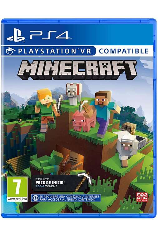 Playstation- Minecraft Starter Col (Compatible VR)-PS4