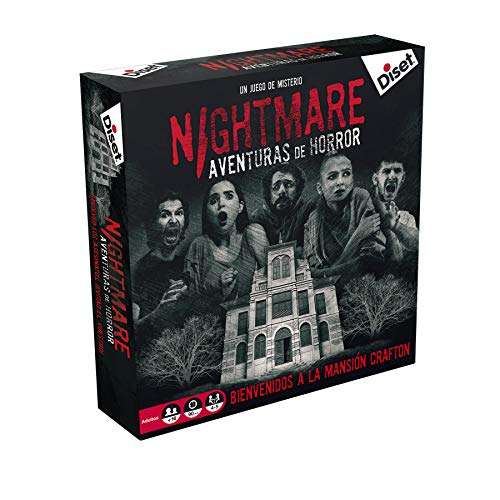 Nightmare: Aventuras de Horror - Juego de Mesa