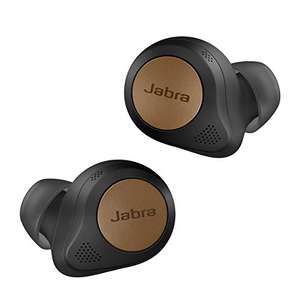 Jabra Elite 85t - Auriculares True Wireless con cancelación de ruido, - Estuche de carga inalámbrica - Negro y Cobre