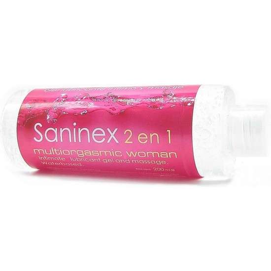 SANINEX 2 en 1 lubricante multiorgasmico 200ml