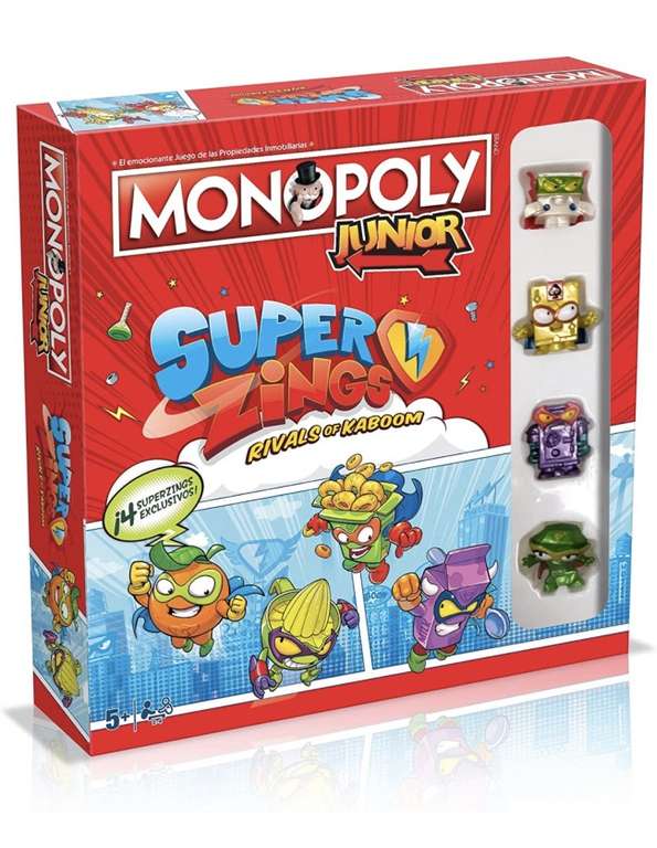 Super ZINGS - MONOPOLY Junior
