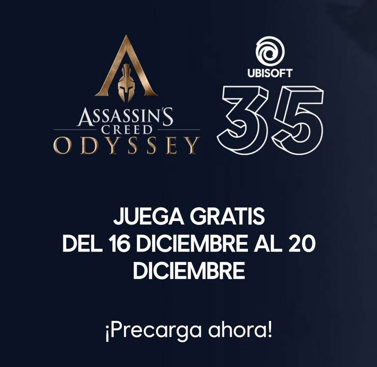 Fin de semana gratuito de Assassin's Creed Odyssey (16-20 de diciembre de 2021) - PC, Xbox, PlayStation, Steam