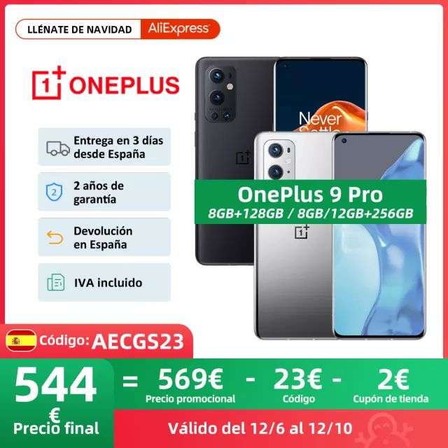 Oneplus 9 Pro 8/128Gb Global desde España
