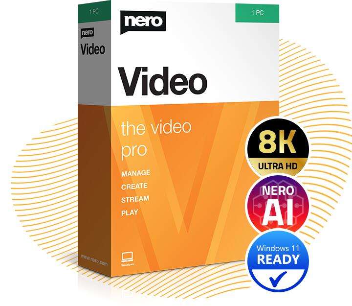 Nero Video 2022 SE, Nero MediaHome [Licencia gratuita de por vida ]