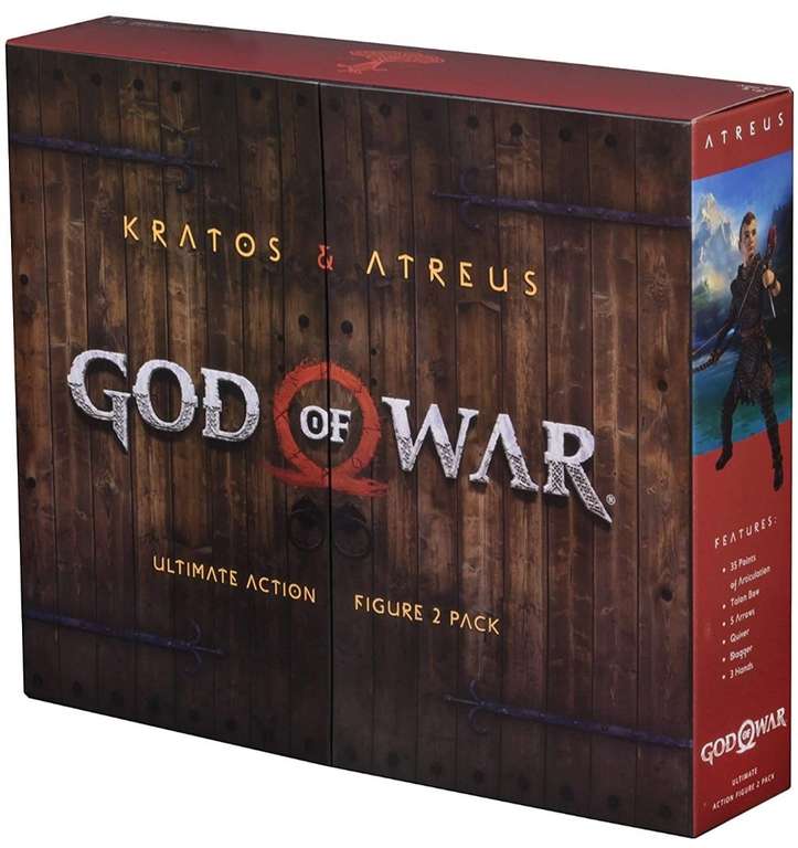 God of War - Pack 2 Figuras Kratos & Atreus