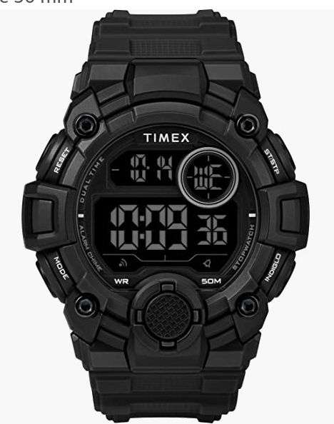 Timex Reloj DGTL A-Game para Hombre con Correa de Resina de 50 mm