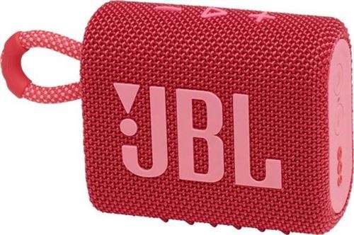 Altavoz Bluetooth JBL Go 3 Rojo, Rosa o Blanco (+cupón 6€ si recoges en tienda)