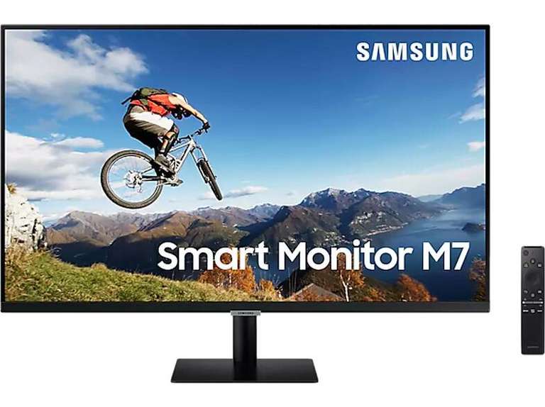 Monitor - Samsung Smart Monitor M7, 32" UHD 4K, Smart TV, (También en Amazon)