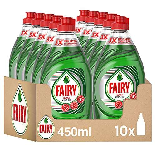 10X Fairy Ultra 450 ml solo 13.8€ [Recurrente 12.4€]
