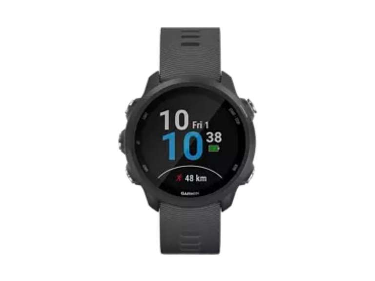 Reloj deportivo - Garmin Forerunner 245, Gris, 42mm, 1.2", Bluetooth, Frecuencia cardíaca, GPS, 168h