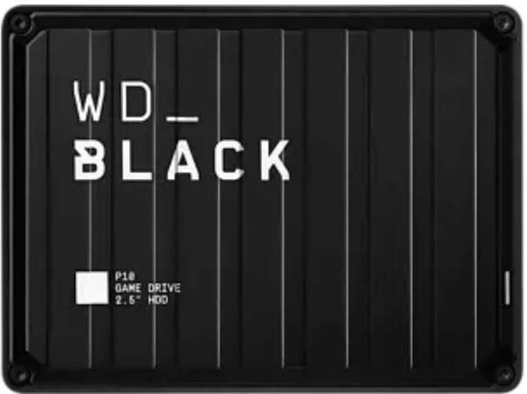 Disco duro externo 5 TB - WD_Black P10 Game Drive (Tb Amazon)