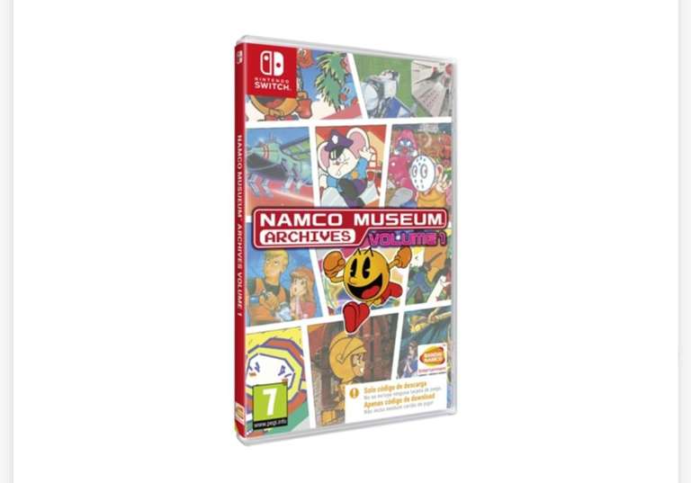 Juego Namco Museum Archives Volumen 1