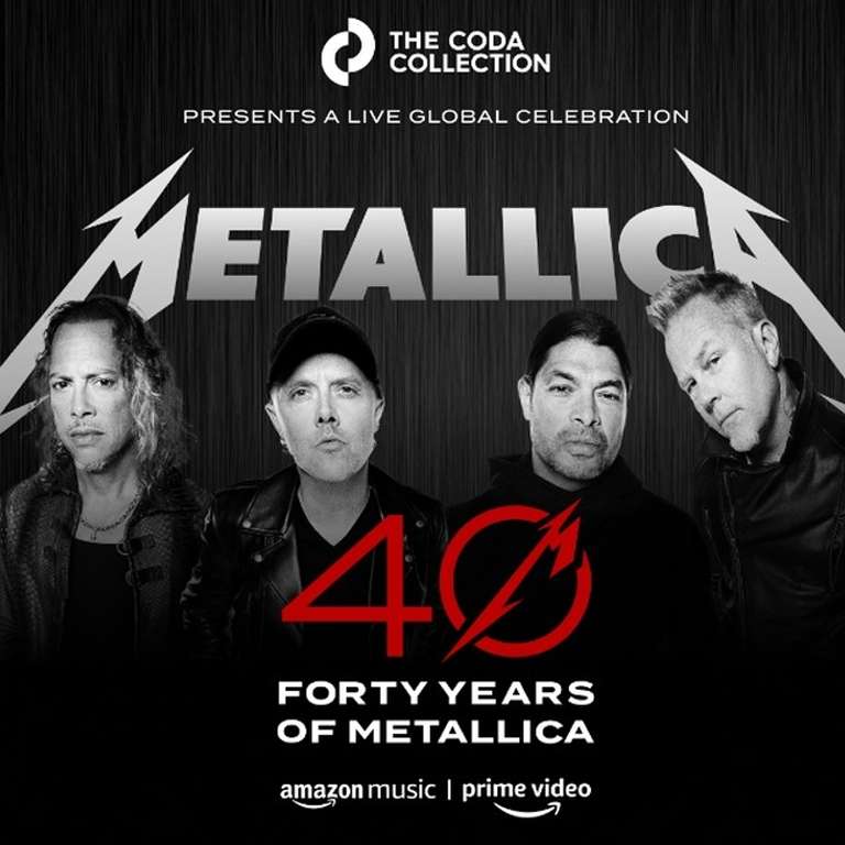 GRATIS :: 40 aniversario de Metallica | Prime Video, Amazon Music | 17 y 19 de diciembre | The LCD Soundsystem Holiday Special | 22/12