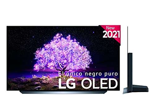LG OLED OLED48C1-ALEXA 2021-Smart TV 4K UHD 120 cm (48") con Inteligencia Artificial