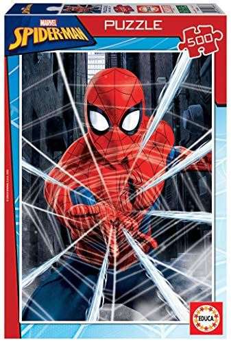 Educa Borras - Serie Marvel, Puzzle 500 piezas Spiderman