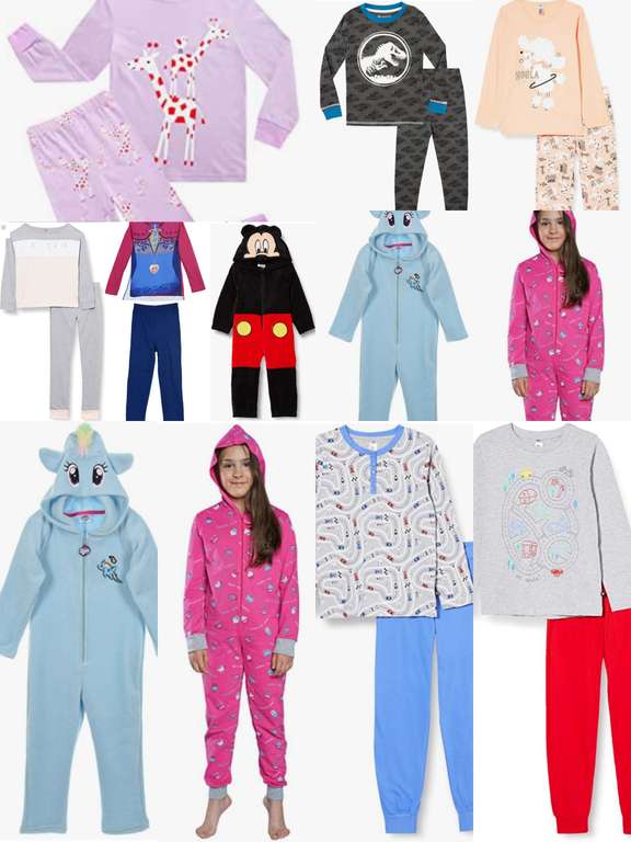 Pijamas infantiles por menos de 10€