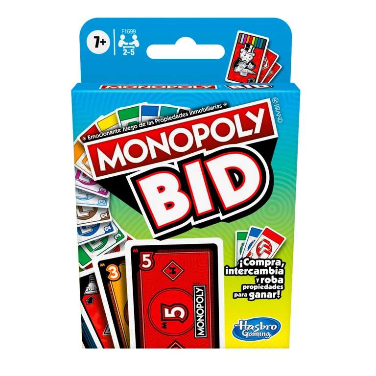 Monopoly Bid - Juego de Azar y Estrategia (El 13/12)
