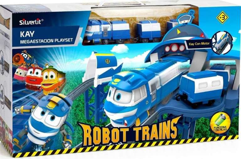 Bizak - Robot Trains Megaplayset Estación De Kay