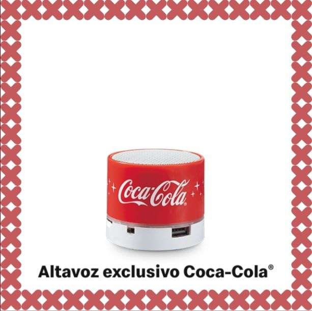 Altavoz Coca-Cola con tu McMenú