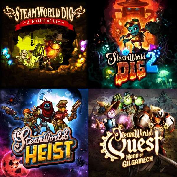 SteamWorld Dig 1, 2, Heist y Quest desde 1.44€ [Nintendo Switch]