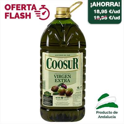Aceite de oliva virgen extra 5 litros Coosur