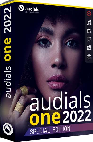 Audials One 2022 Guarda tus canciones y Videos favoritos Legalmente de cualquier servicio de transmisión de streaming