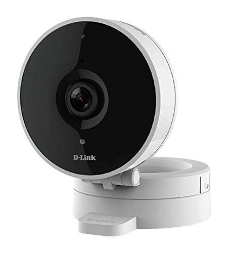 D-Link Dcs-8010Lh - Cámara De Vigilancia Wifi Visión 120°, Compatible Amazon Alexa Y Google Home, Grabación En La Nube