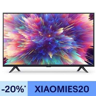 Xiaomi Mi TV 4A 32" LED HD Smart TV Android TV 9 Dolby DTS WiFi DVB-S2/T2 Negro