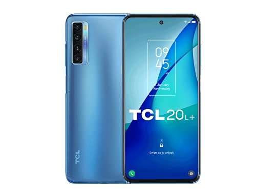 TCL 20L+ 256 GB - Smartphone de 6.67" FHD+ con NXTVISION (Qualcomm Snapdragon 662, 6GB/256GB Ampliable , Batería 5000mAh, Android 11)