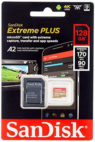 Tarjeta de Memoria de 128GB - Extreme plus
