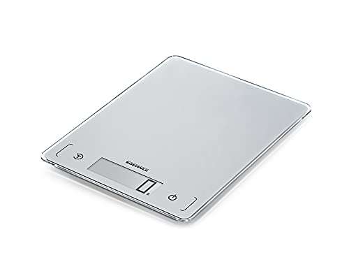 Soehnle Báscula para cocina Page Comfort 300 Slim, ultraplana, peso digital con pantalla LCD extragrande, hasta 10 kg
