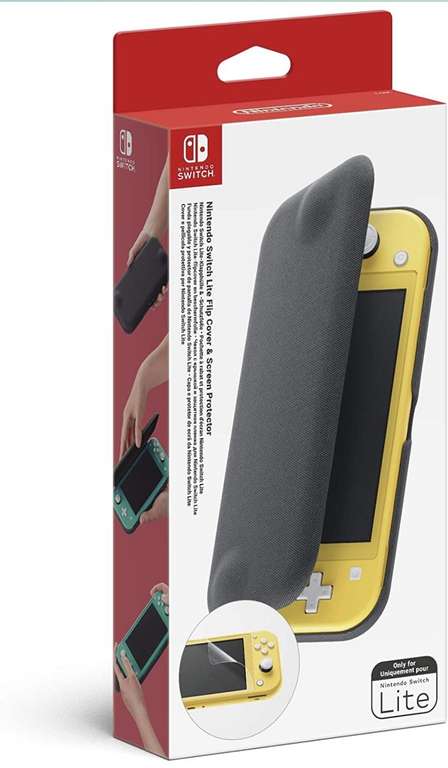 Nintendo - Funda Plegable y protector de pantalla (Nintendo Switch Lite)