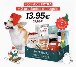 Patasbox Extra de Navidad + 2 productos de regalo