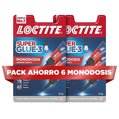 Loctite Super Glue - Pack 2 x 3 Mini Trio