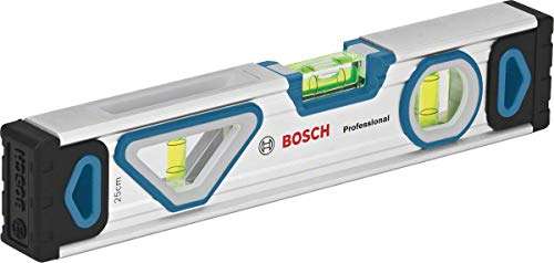 Bosch Professional 1600A016BN Nivel Magnético, longitud 25 cm, Burbuja de Doble Visión