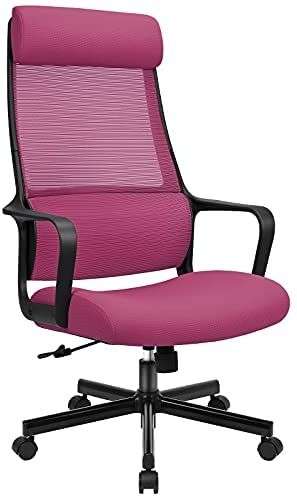 Melokea silla escritorio (púrpura y rojo)