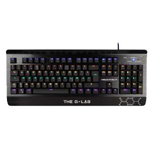 The g-lab keyz meca mecánico switch blue rgb - teclado gaming