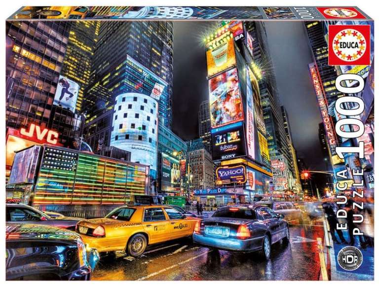 Educa - Times Square, Nueva York Puzzle, 1000 Piezas