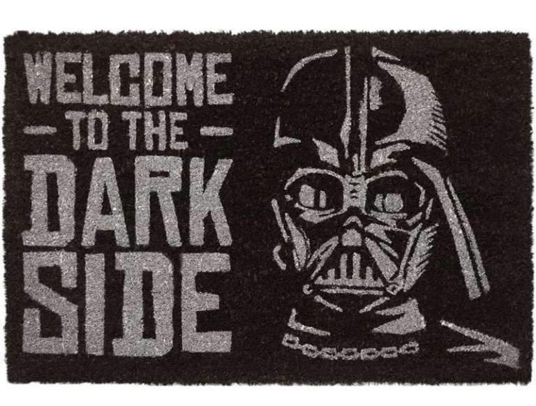 Felpudo Star Wars Welcome to the dark side - Felpudo entrada casa antideslizante 40 x 60 cm -