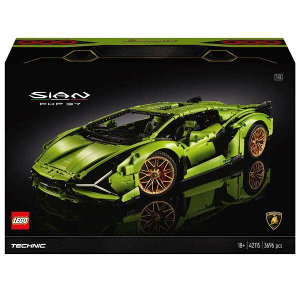 LEGO Technic: Modelo de coche Lamborghini Sián FKP 37