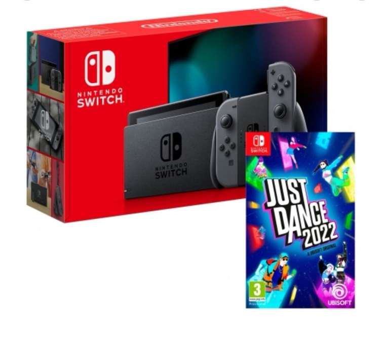 Nintendo switch gris + just dance 2022