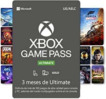 Xbox Game Pass Ultímate 3 Meses