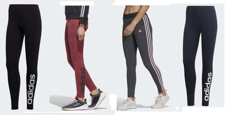 TALLAS 2XS a XL - Mallas para Mujer Adidas Essentials Linear solo 11.88€ (En 2 Colores) (+ Modelos en Descripción por 12.75€)