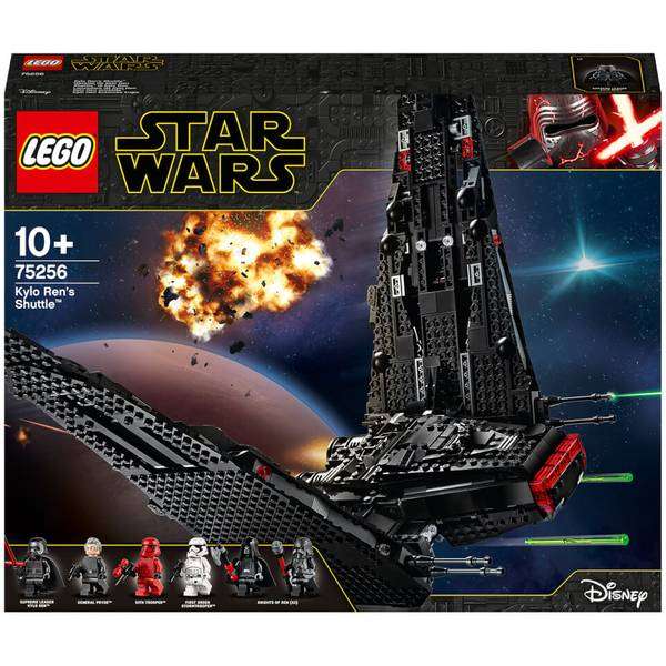 LEGO Star Wars: Set de construcción de la lanzadera de Kylo Ren (75256)