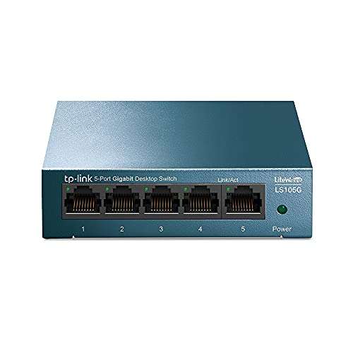 TP-Link Switch Ethernet 5 Puertos (10/100/1000Mbps)