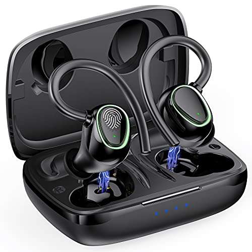 Auriculares Inalambricos Deportivos Bluetooth 5.1 con IP7 Impermeable
