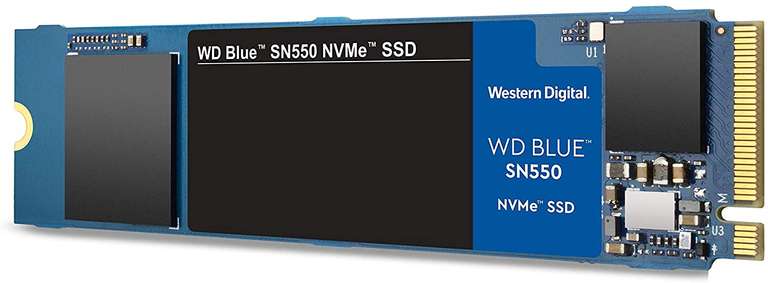 SSD WD 500GB NVMe PCIe M.2 solo 39€