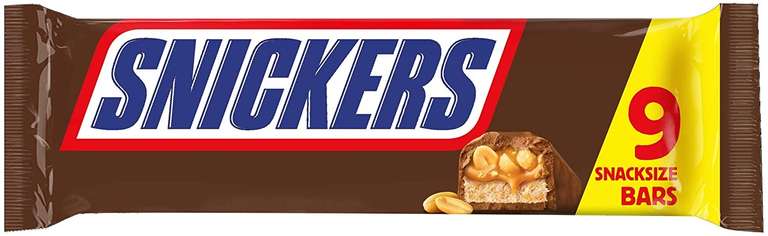 Chocolatinas Snickers (9 x 40gr)