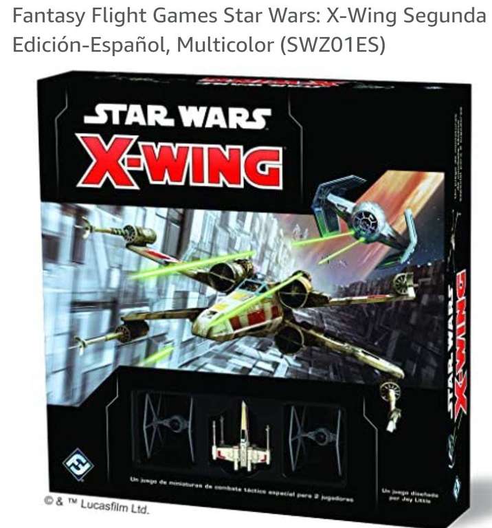 X-wing Star wars segunda generación